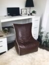 Kids Bean Chair Dark Brown - Image 4