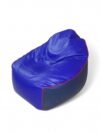 Mudha Bean Chair Classic Blue & Dark Grey - Image 4