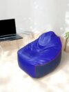 Mudha Bean Chair Classic Blue & Dark Grey - Image 2