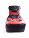 Video Rocker bean bag for Gaming Black & Red - Image 2