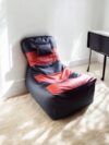 Video Rocker bean bag for Gaming Black & Red - Image 3