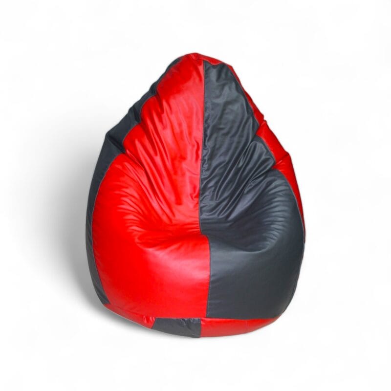 Classic Bean Bag Dark Grey & Red Stripes Classic Bean Bags Buy Bean Bags and Chairs 2