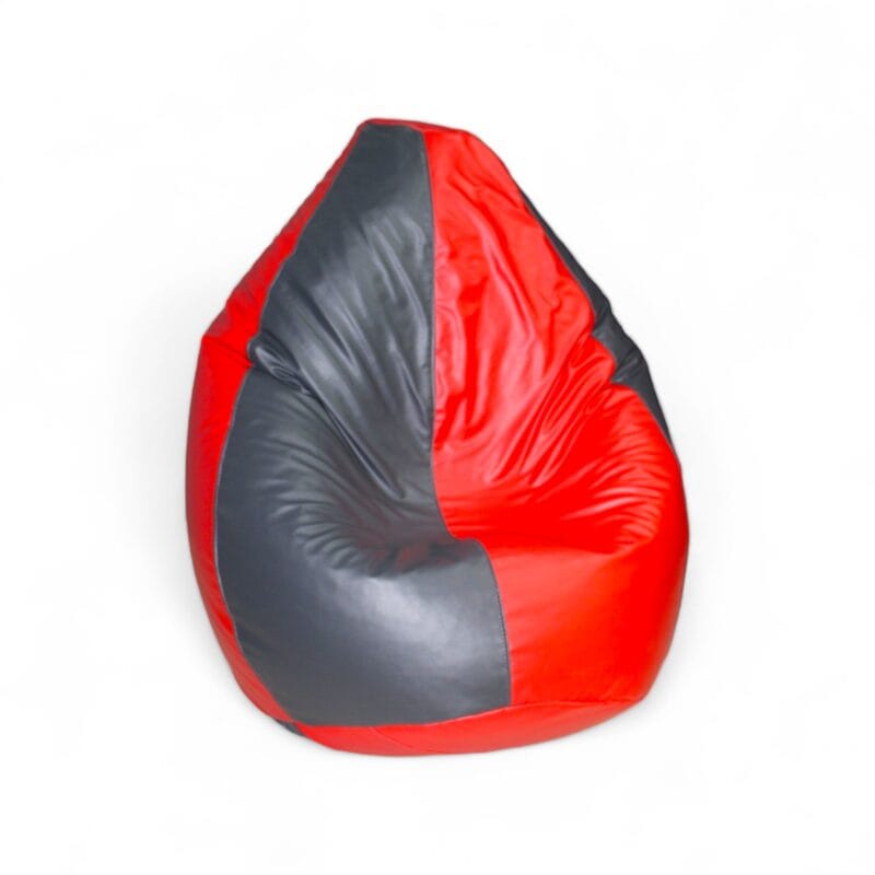 Classic Bean Bag Dark Grey & Red Stripes Classic Bean Bags Buy Bean Bags and Chairs 5