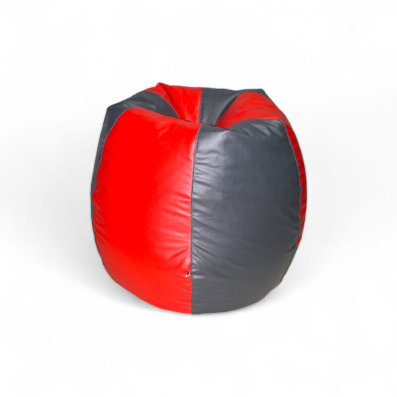 Classic Bean Bag Dark Grey & Red Stripes Classic Bean Bags Buy Bean Bags and Chairs 3