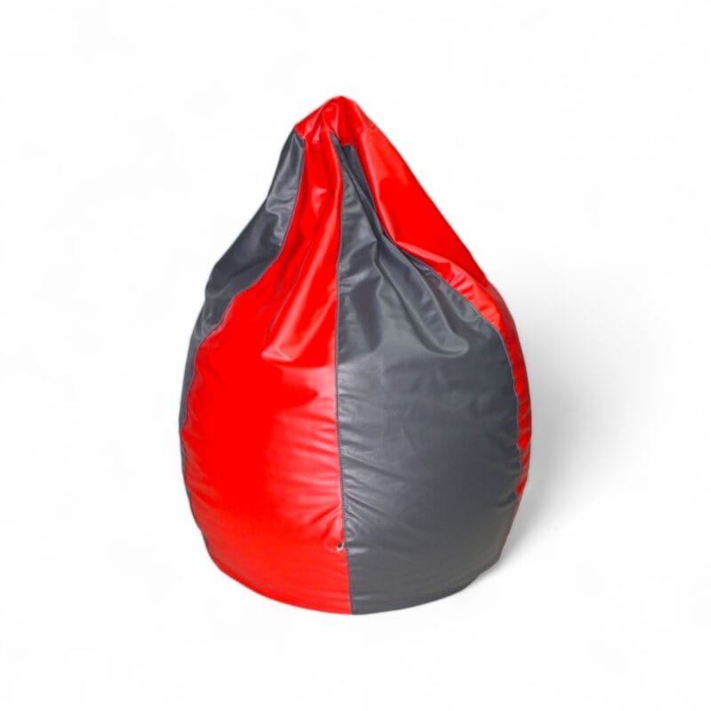 Classic Bean Bag Dark Grey & Red Stripes Classic Bean Bags Buy Bean Bags and Chairs 4