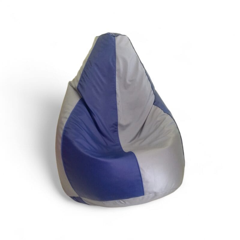 Classic Bean Bag Royal Blue & Light Grey Stripes Classic Bean Bags Buy Bean Bags and Chairs 2