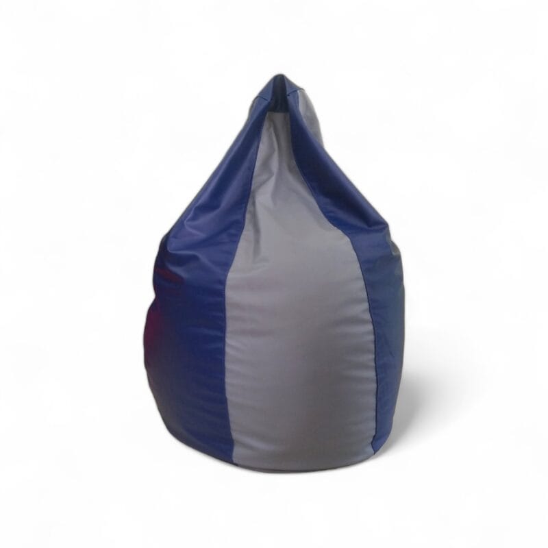 Classic Bean Bag Royal Blue & Light Grey Stripes Classic Bean Bags Buy Bean Bags and Chairs 3